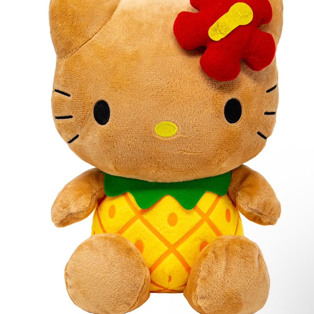 Just released 2025 Hawai’i exclusive hibiscus pineapple 10” sun-kissed HK plush